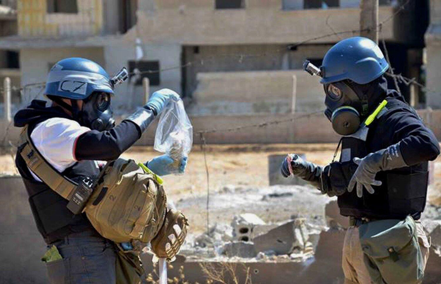OPCW report on chemical attacks by Assad's forces - SACD