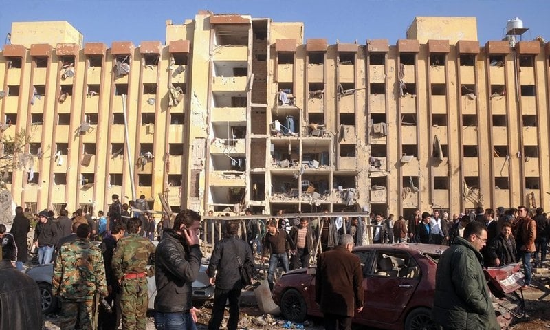 massacre at University of Aleppo